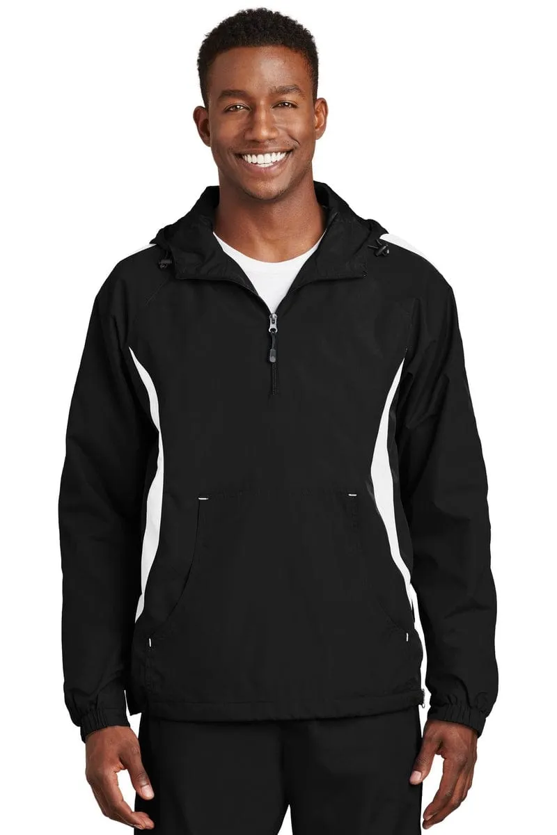 Sport-Tek JST63: Colorblock Raglan Anorak