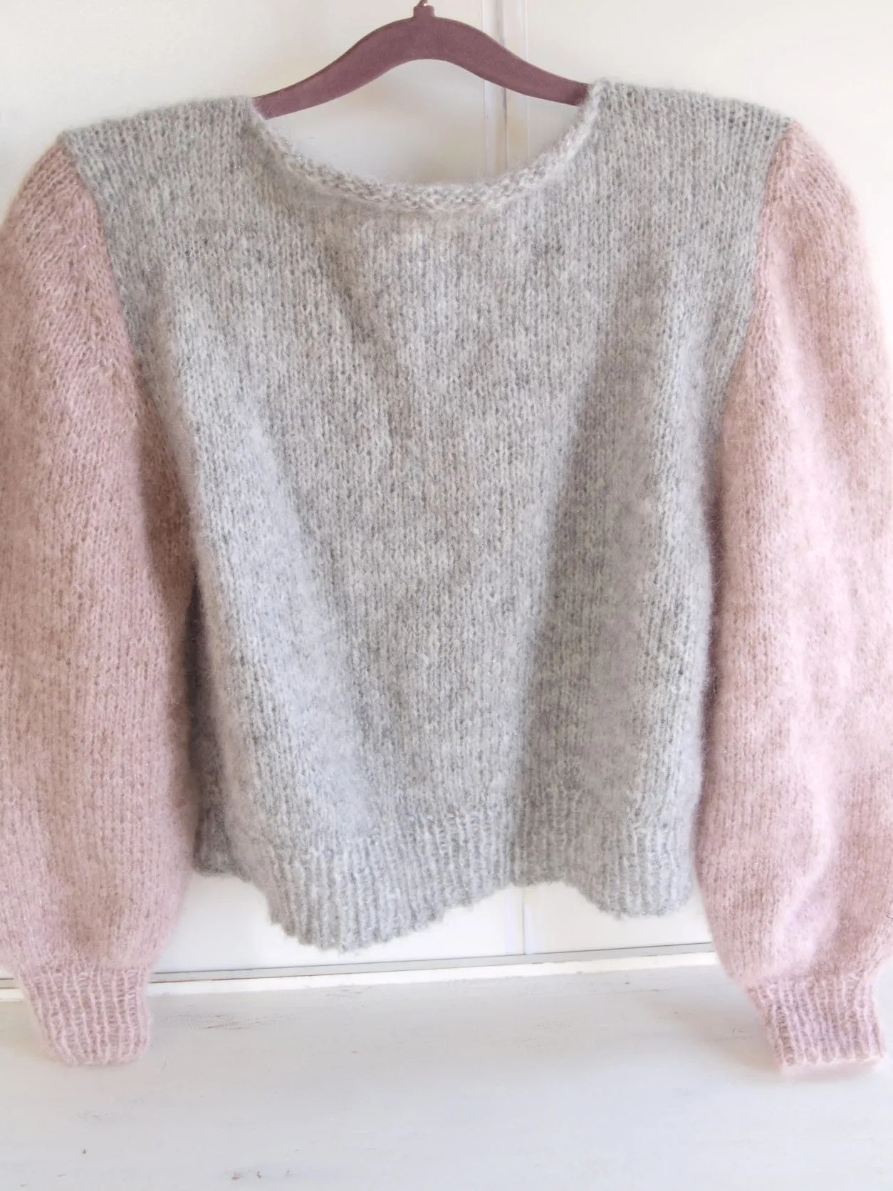 STRICK-SET 2 - Farbiger Pullover aus weichem Alpaca Silver von Katia
