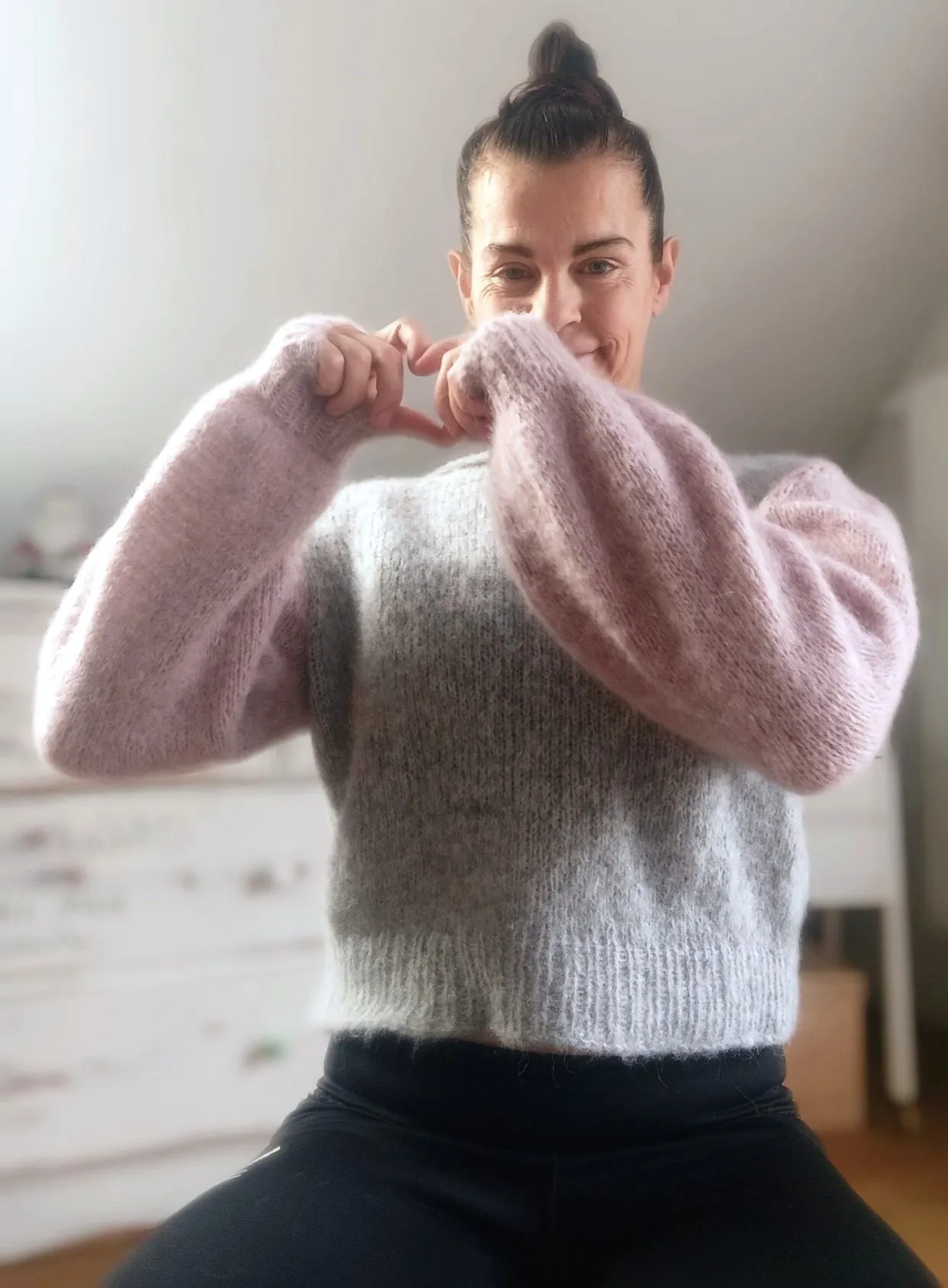 STRICK-SET 2 - Farbiger Pullover aus weichem Alpaca Silver von Katia
