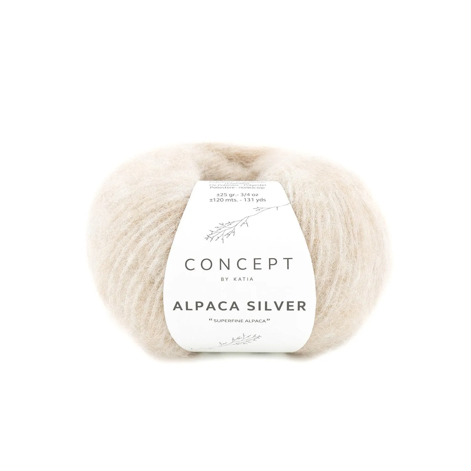 STRICK-SET 2 - Farbiger Pullover aus weichem Alpaca Silver von Katia