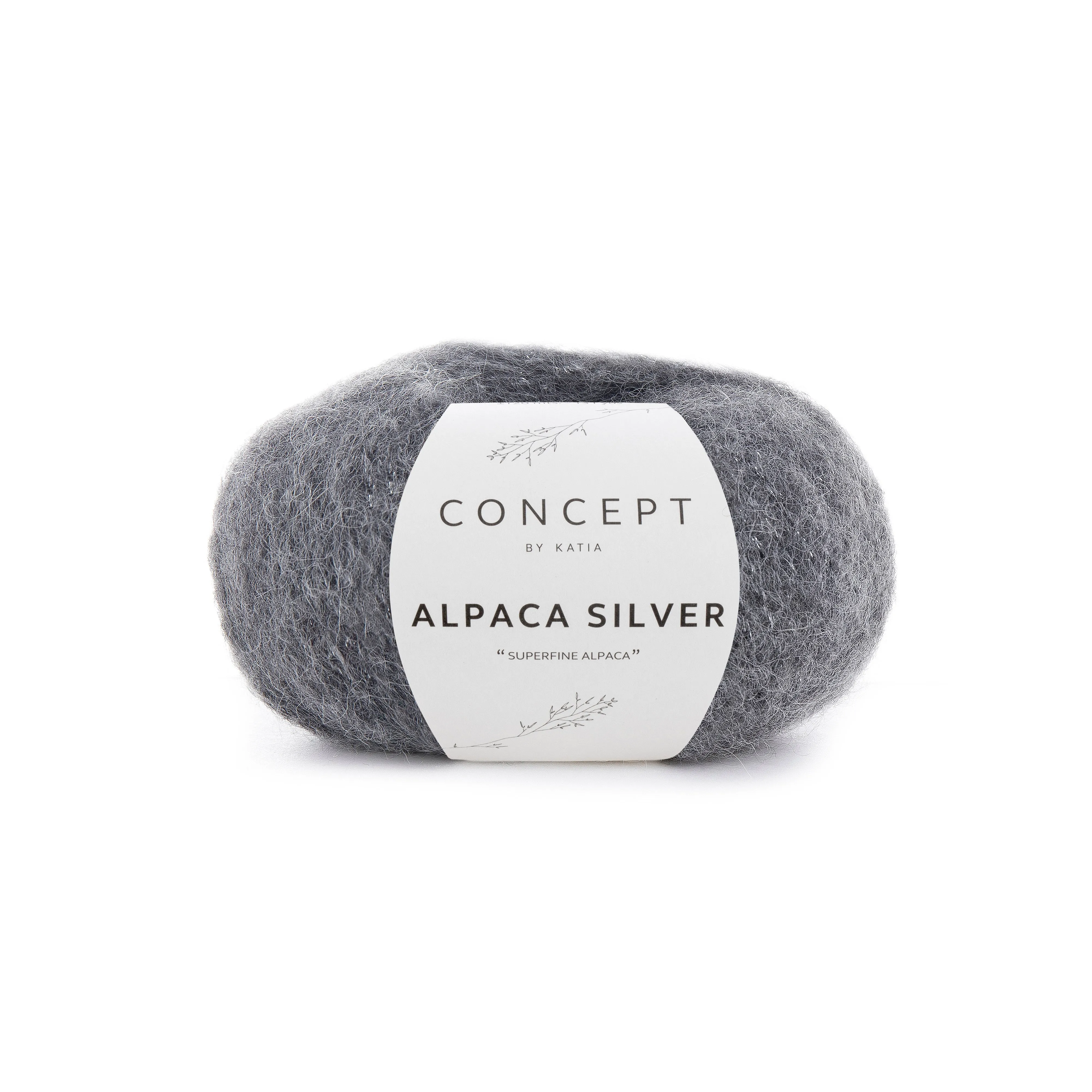 STRICK-SET 2 - Farbiger Pullover aus weichem Alpaca Silver von Katia
