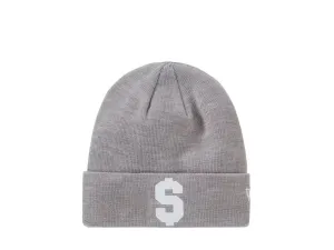 Supreme New Era $ Beanie Heather Grey