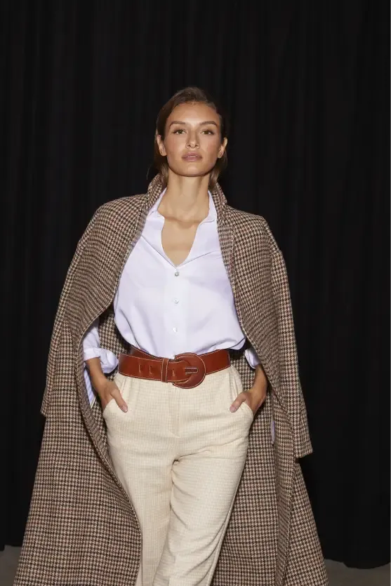 THE BROWN CLEMENTINE COAT