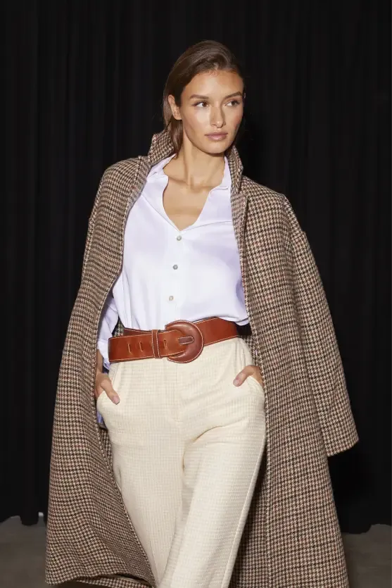 THE BROWN CLEMENTINE COAT