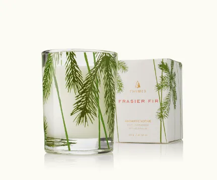 Thymes Frasier Fir Pine Needle Candle with Box