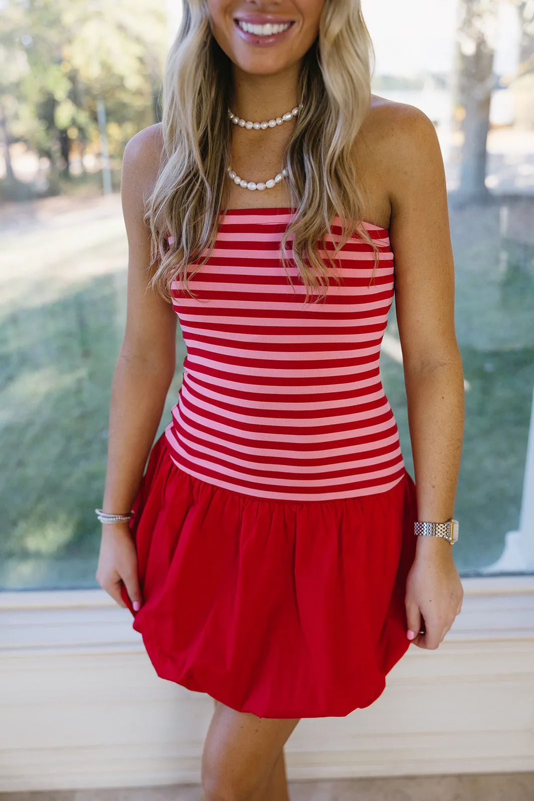 Tilly Mini Dress - Red