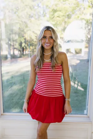 Tilly Mini Dress - Red