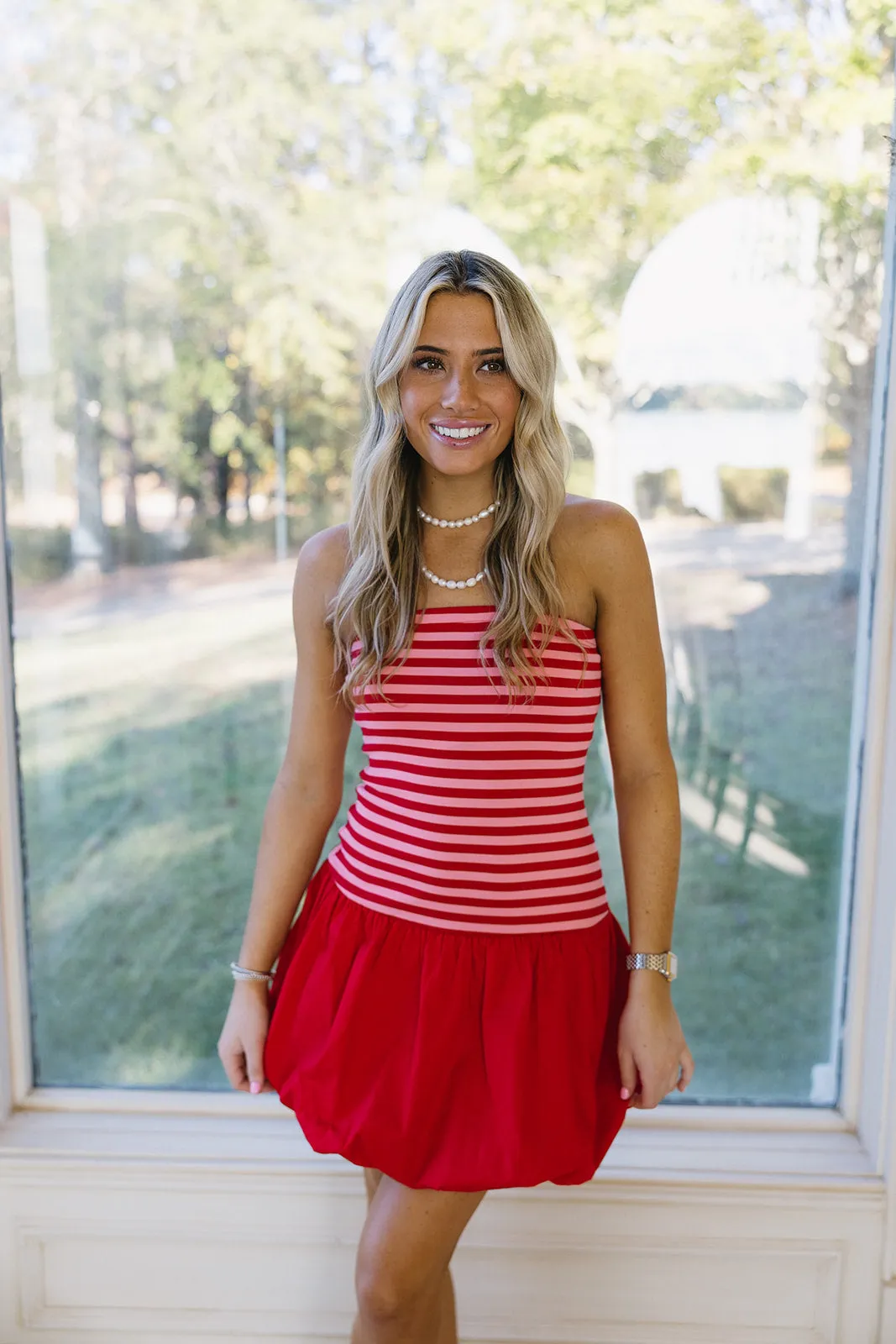 Tilly Mini Dress - Red