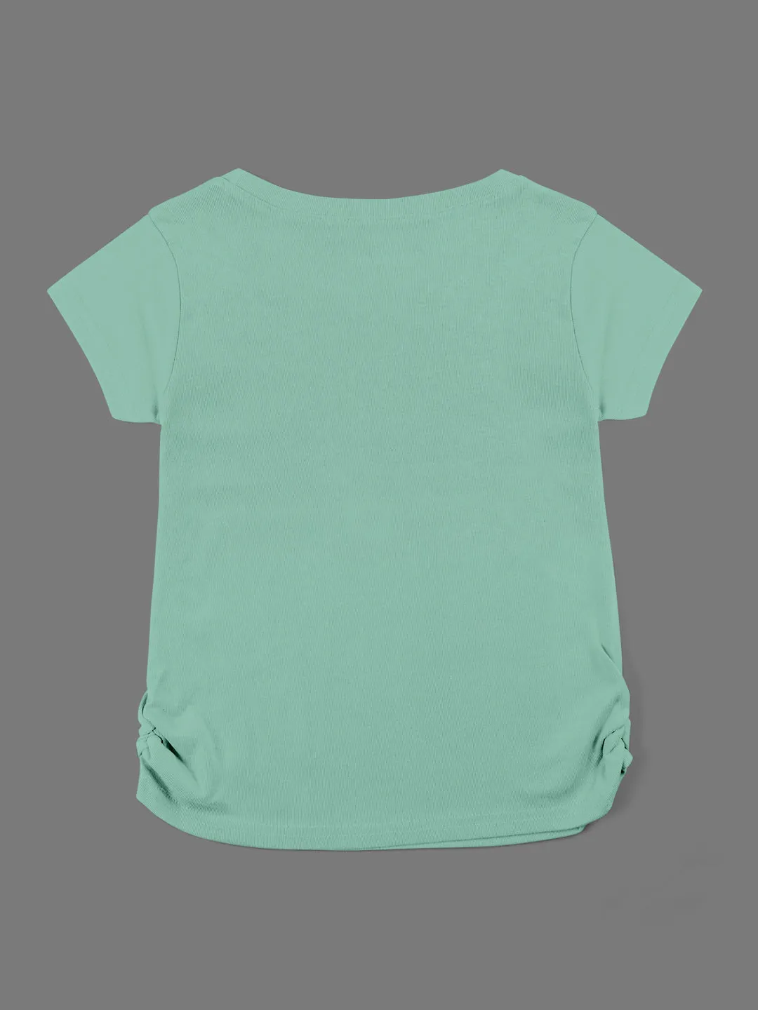 Trendy Printed Round Neck with Short Sleeve /Long Sleeve Multi colour Tshirts for Girls - Pack of 5