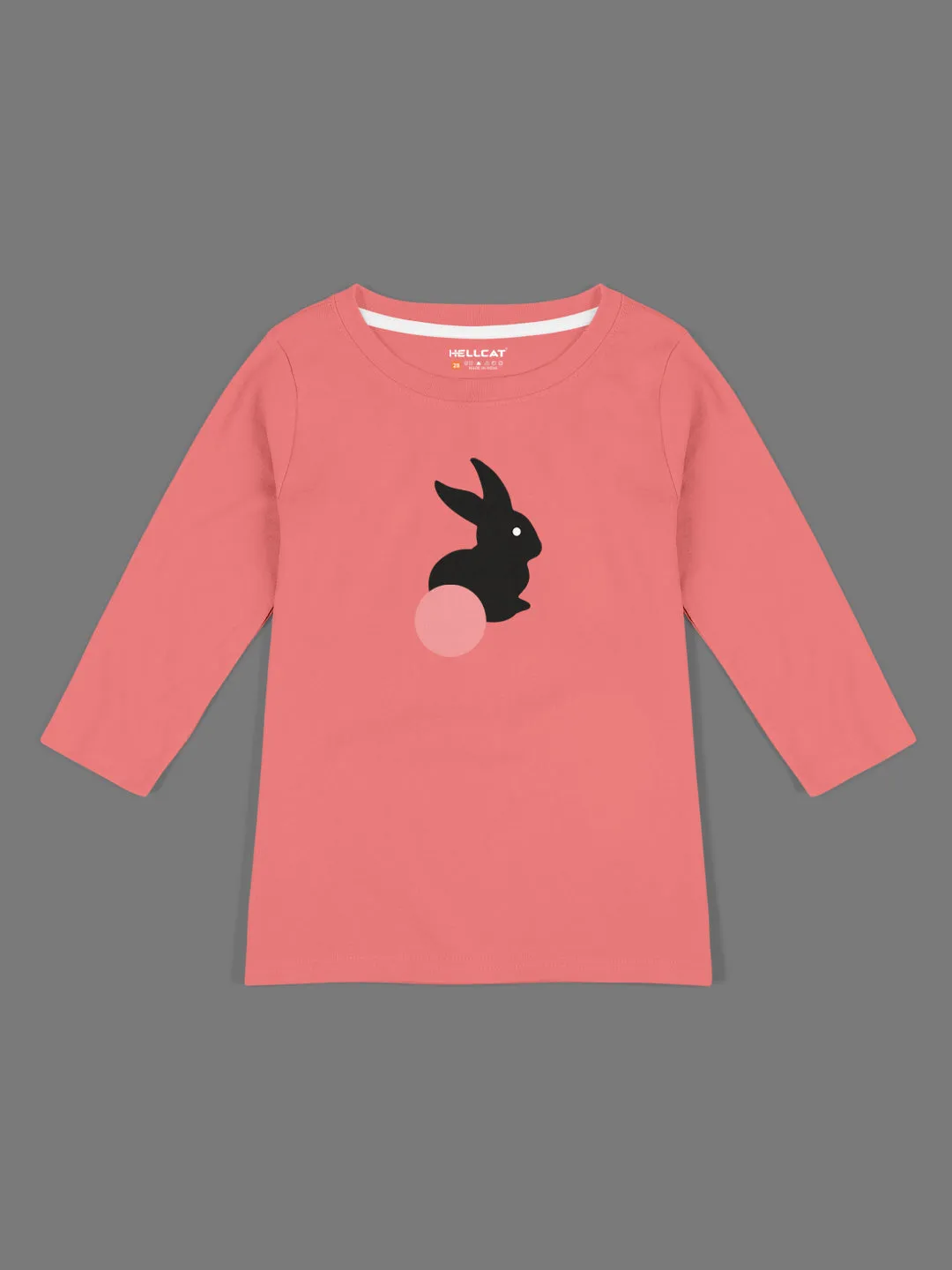 Trendy Printed Round Neck with Short Sleeve /Long Sleeve Multi colour Tshirts for Girls - Pack of 5