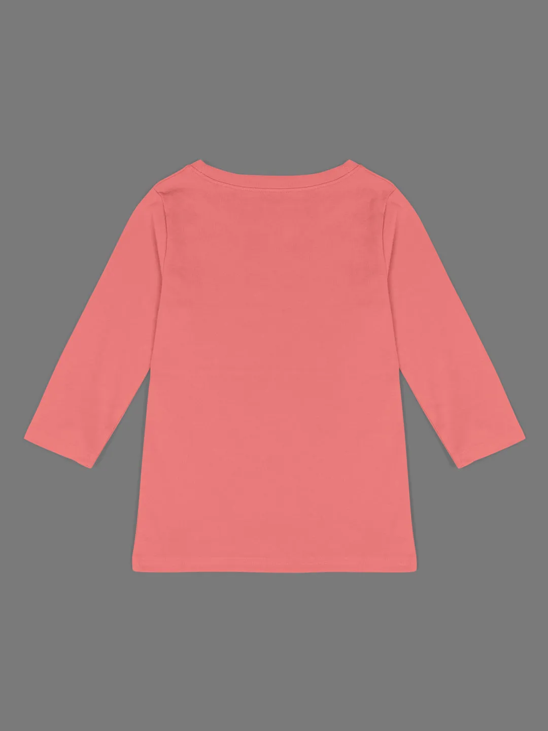 Trendy Printed Round Neck with Short Sleeve /Long Sleeve Multi colour Tshirts for Girls - Pack of 5