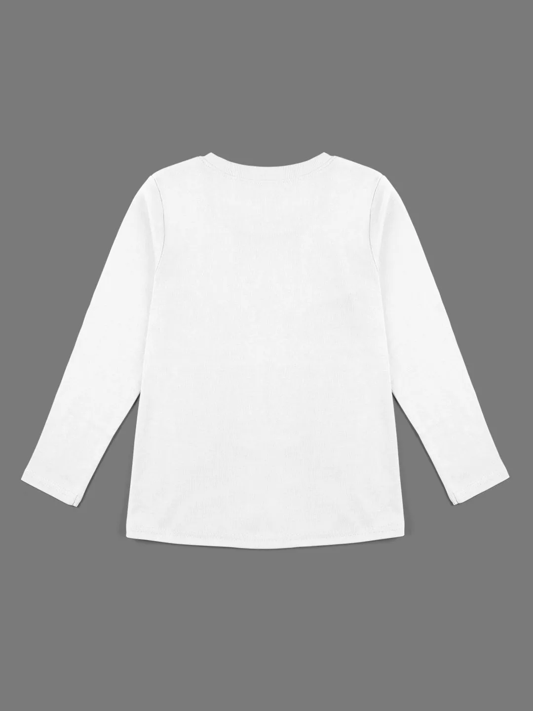 Trendy Printed Round Neck with Short Sleeve /Long Sleeve Multi colour Tshirts for Girls - Pack of 5
