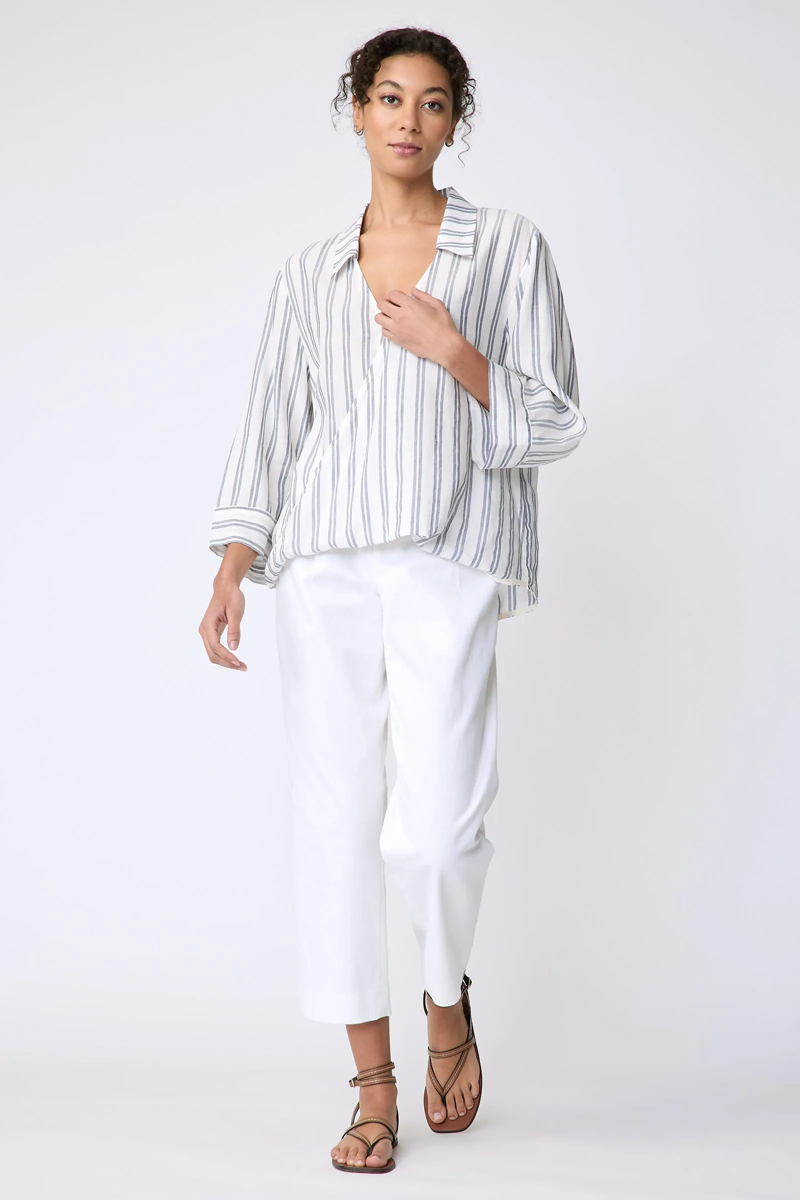 Tropez Pullover - Blue Stripe