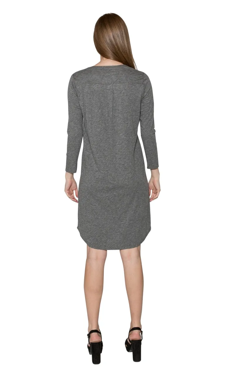 Velvet by Graham & Spencer Vavaya Cotton Slub Shirt Dress