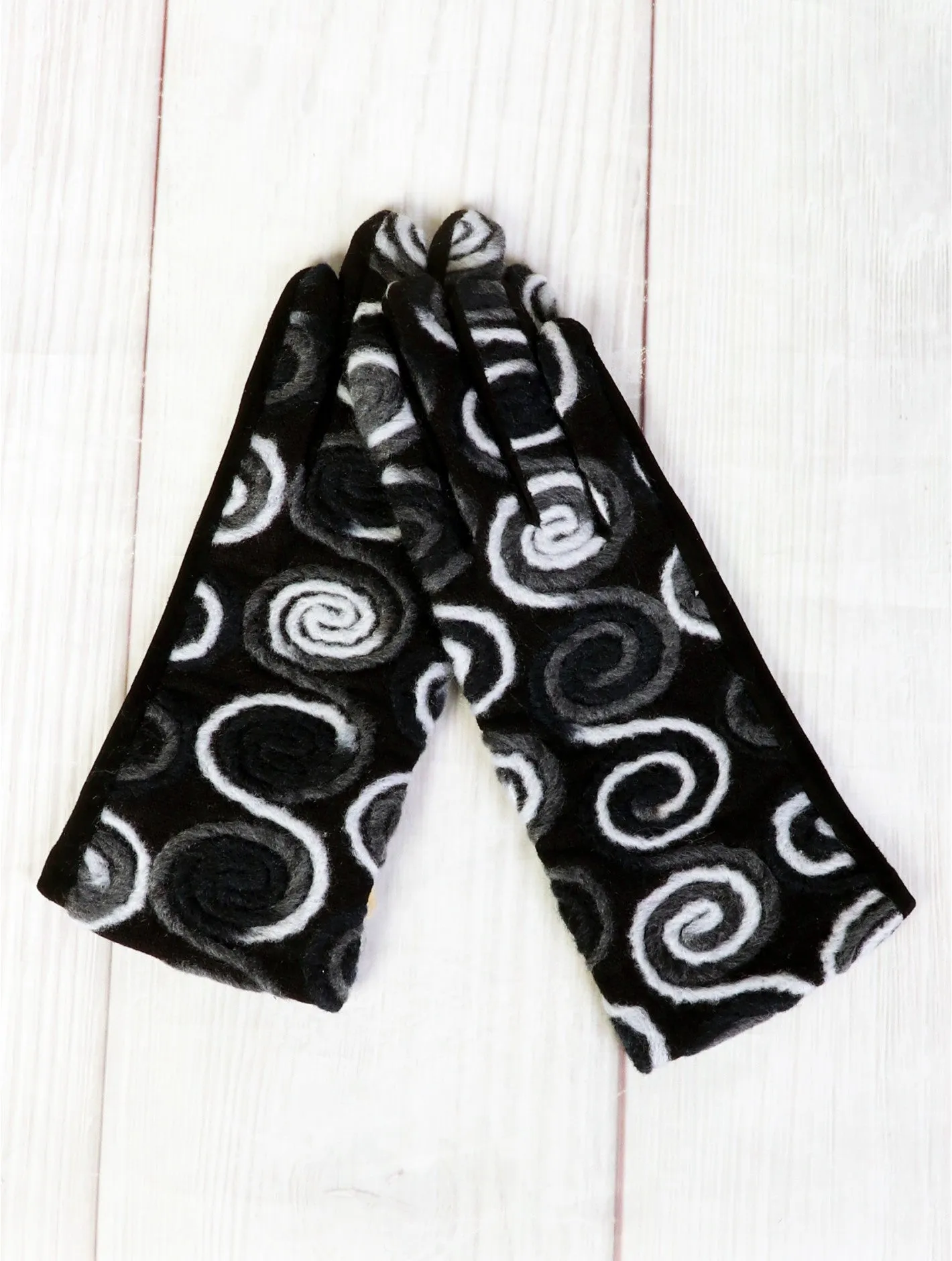 Vibrant Top-Stitched Gloves