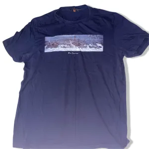 Vintage Ben Sherman navy blue mens medium tees
