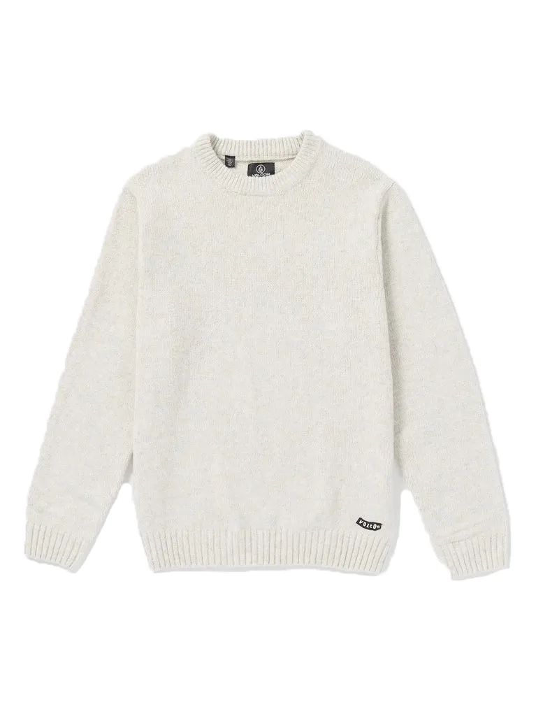 Volcom Edmonder II Sweater - Dirty White