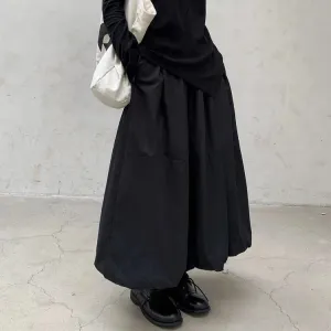 Warm Cotton-Padded Puffed Skirt