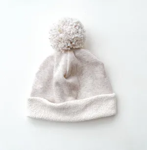 WINTER BEANIE - OATMEAL CONFETTI