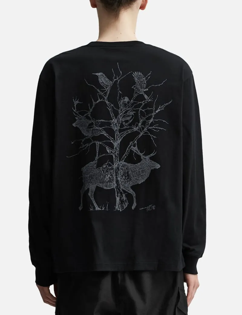 Winter Tree Graphic Long T-Shirt