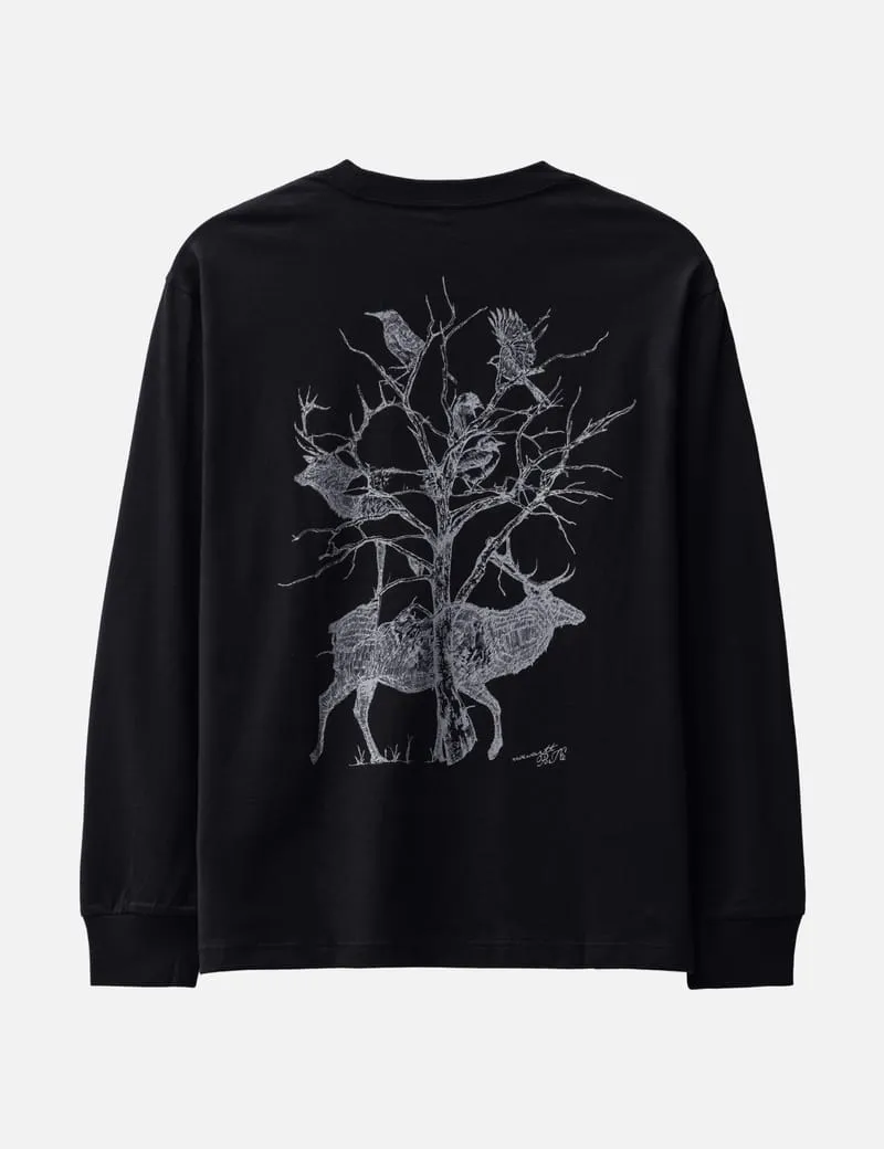 Winter Tree Graphic Long T-Shirt