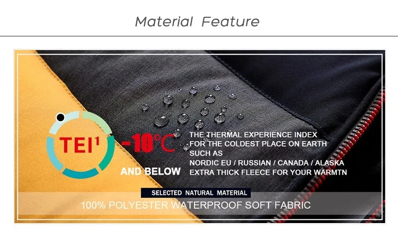 Winter Warm Thick Waterproof Jacket