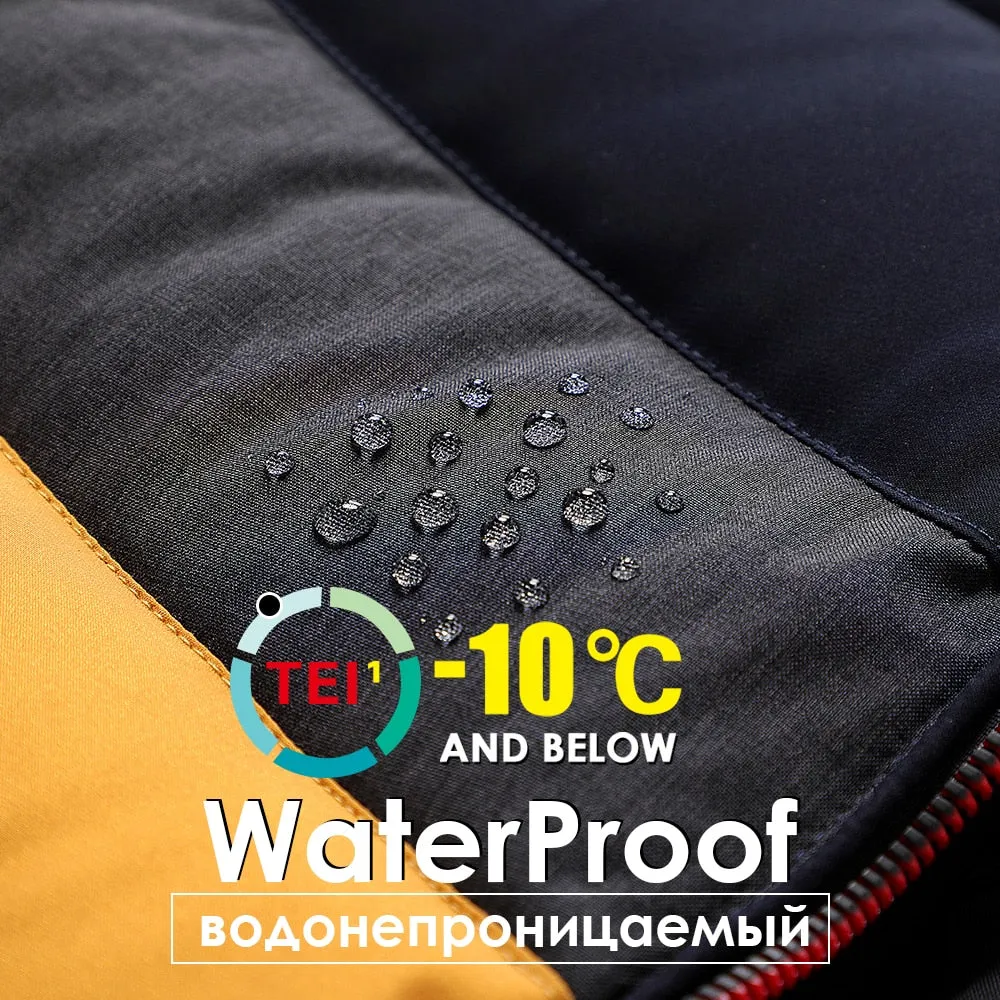 Winter Warm Thick Waterproof Jacket