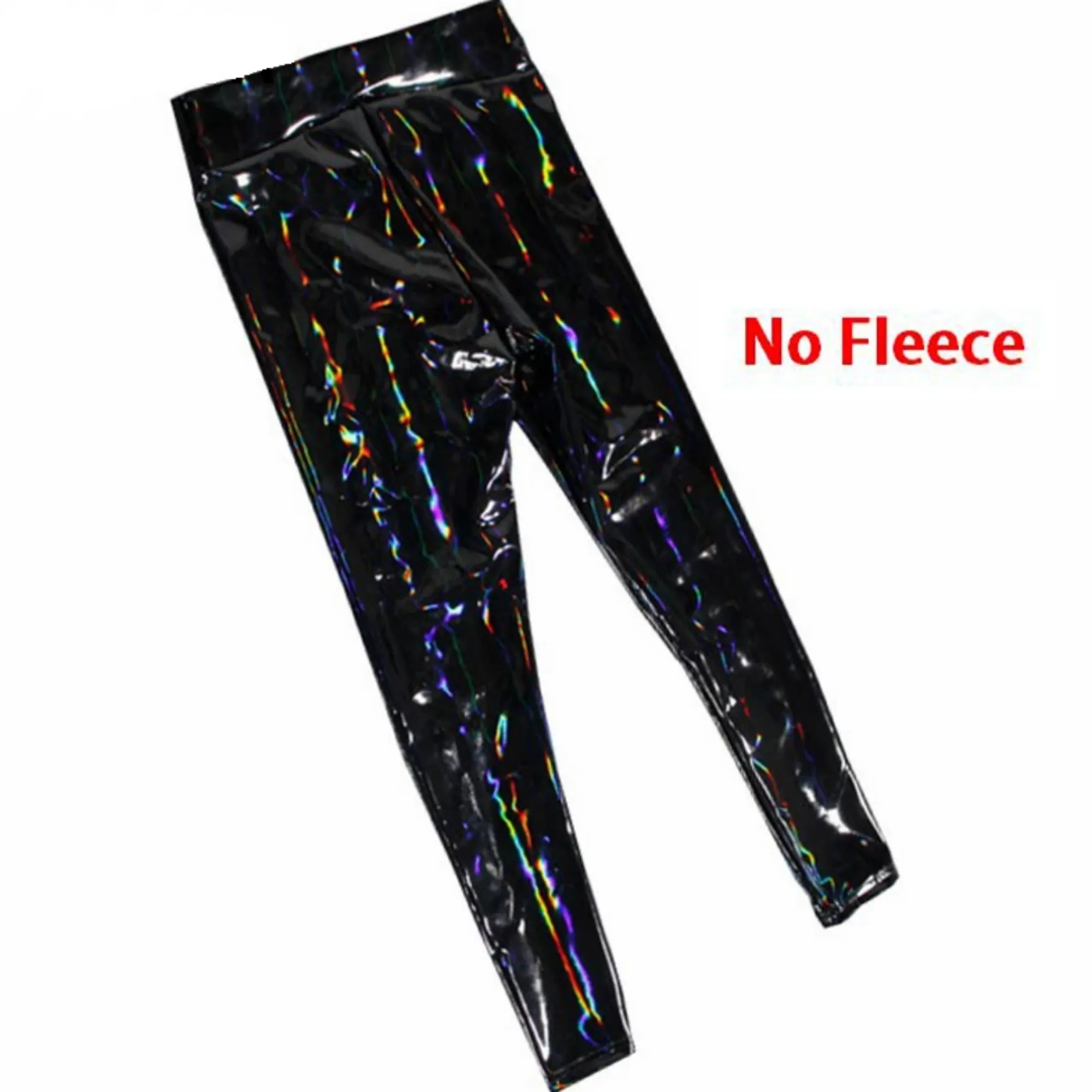 Women's Autumn/Winter PU Leather Skinny High-Waist Leggings