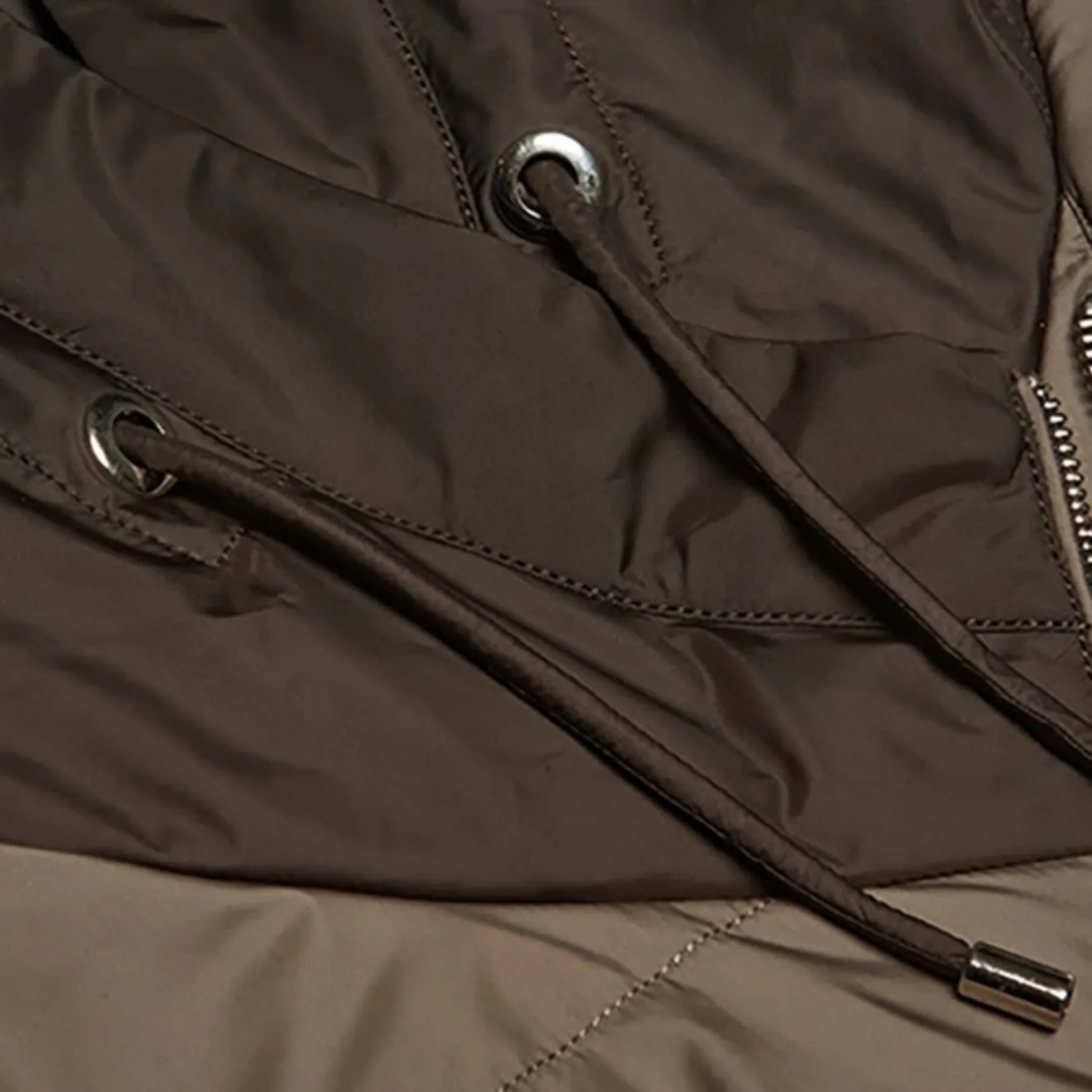 Women's Winter Hooded Solid Parka | Plus Size