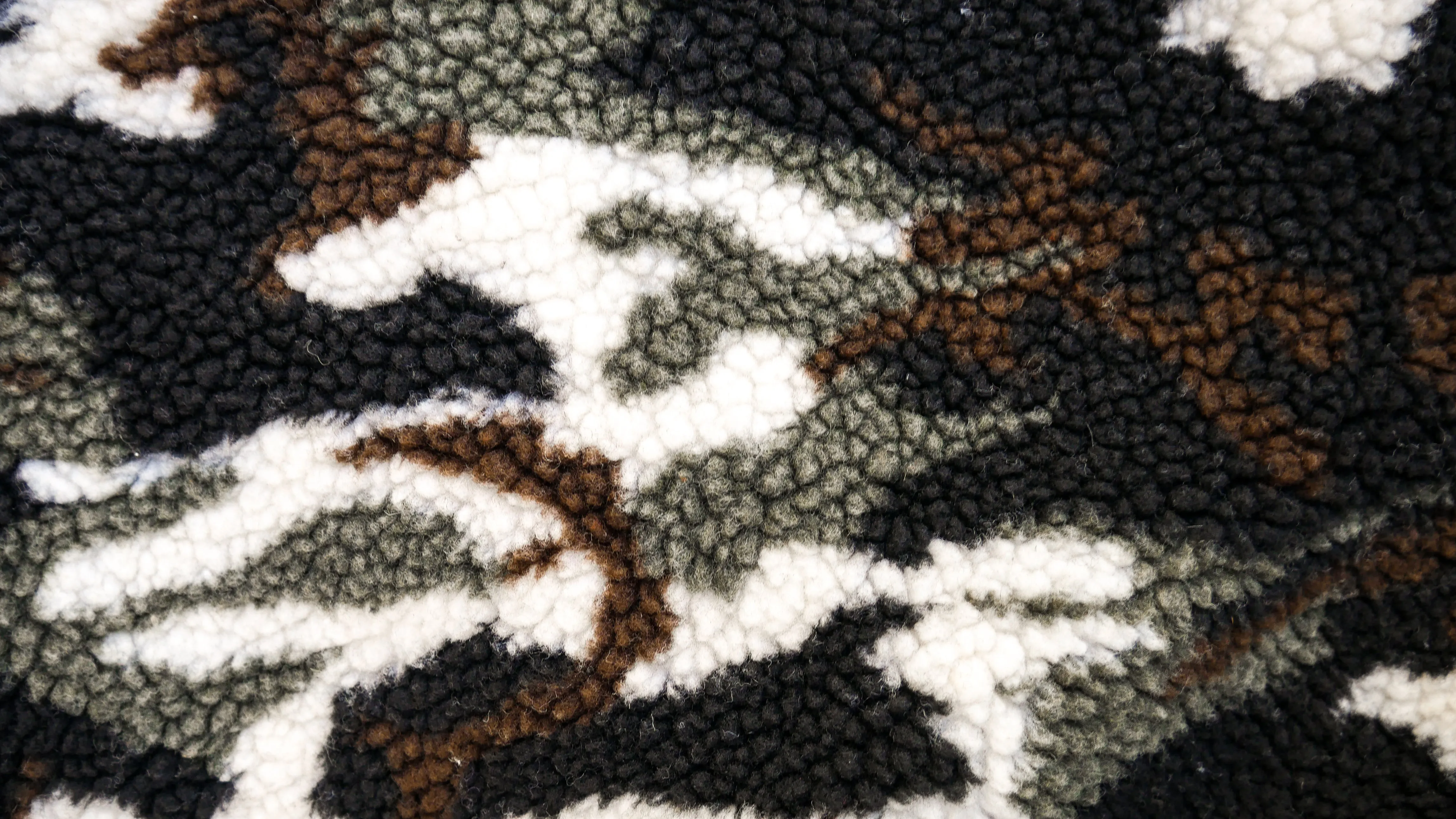 Woodland Camouflage Sherpa Full-Zip