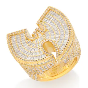 Wu-Tang x King Ice - 30mm Wu-Tang Logo Ring